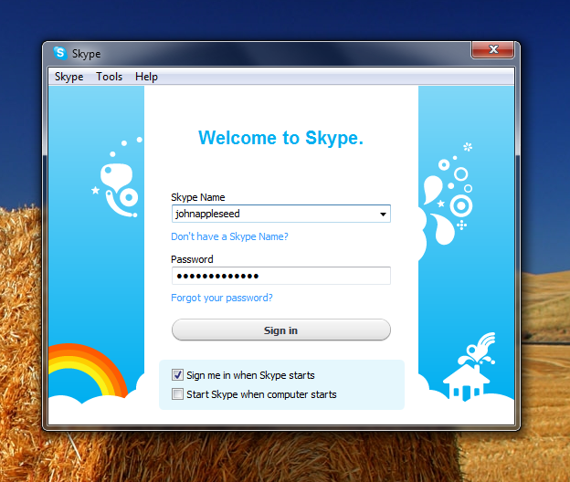 Skyaeris Messaging App Concept